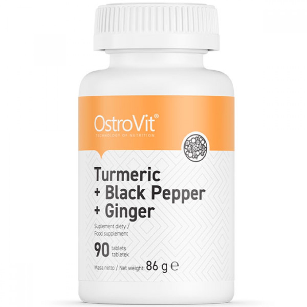 Turmeric + Black Pepper + Ginger